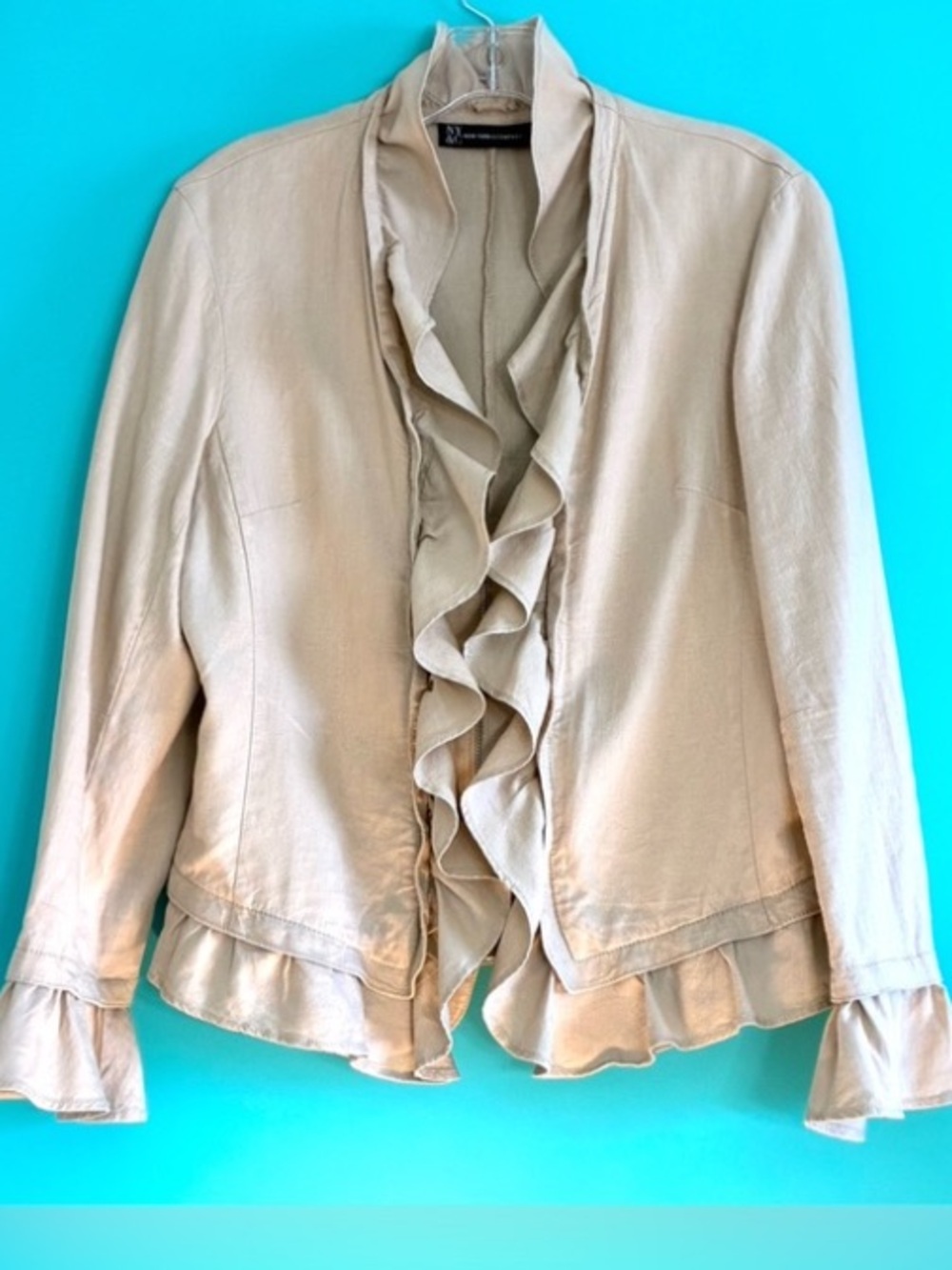 New York & Co., Cotton Elegant Jacket - Picture 4 of 15